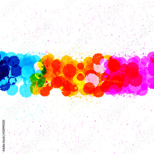Holi colorful abstract background. Ethnicity graphic paint powder festival paint.
