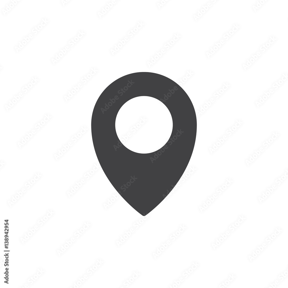 Map pointer, pin icon vector, filled flat sign, solid pictogram isolated on white. Symbol, logo illustration. Pixel perfect Map pointer, pin icon vector, filled flat sign, solid pictogram isolated on white. Symbol, logo illustration. Pixel perfect