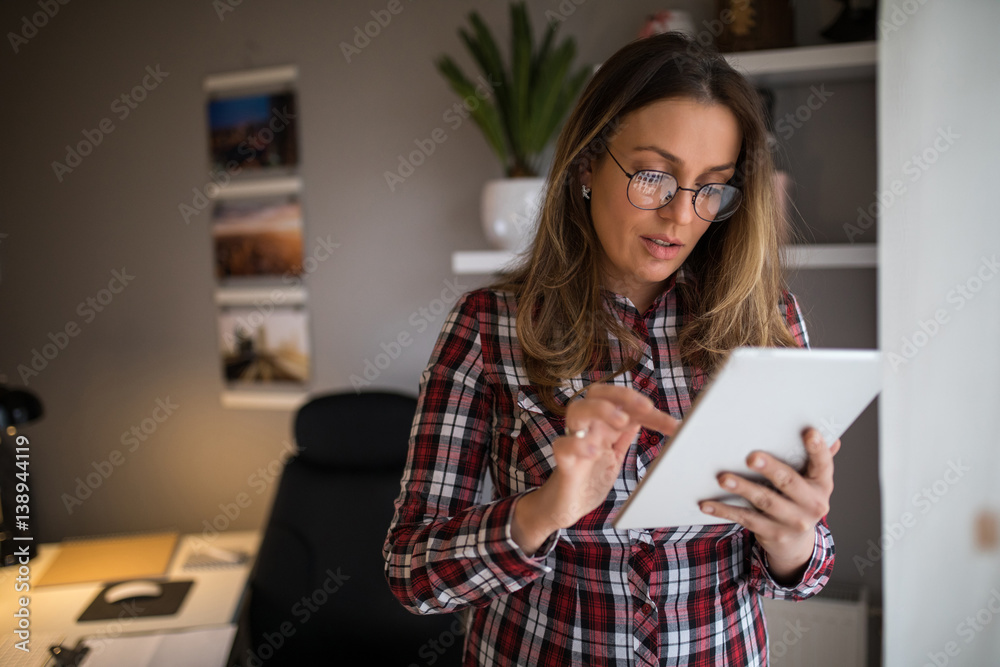 Business on her mind Business on her mind