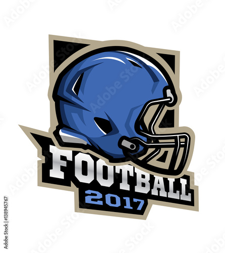 American football. Games 2017 emblem. © makstrv