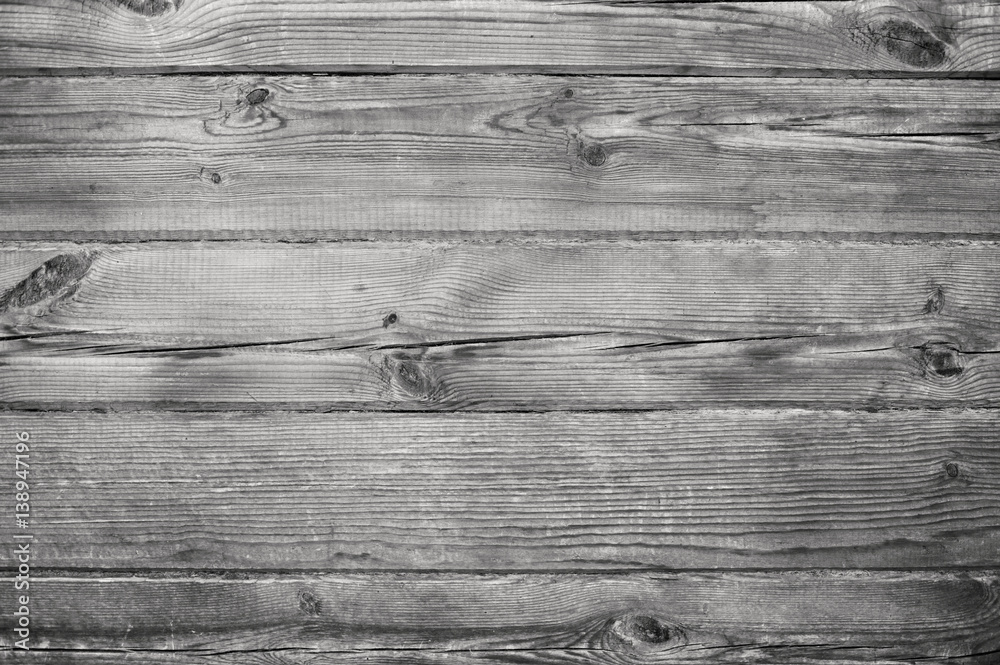 Texture wooden boards, black-and-white photo. Texture wooden boards, black-and-white photo.