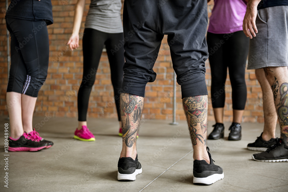 Workout Exercise Fitness Health Concept Workout Exercise Fitness Health Concept
