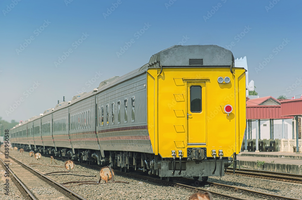 Obraz premium thai public train