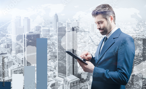 Geschäftsmann und Händler