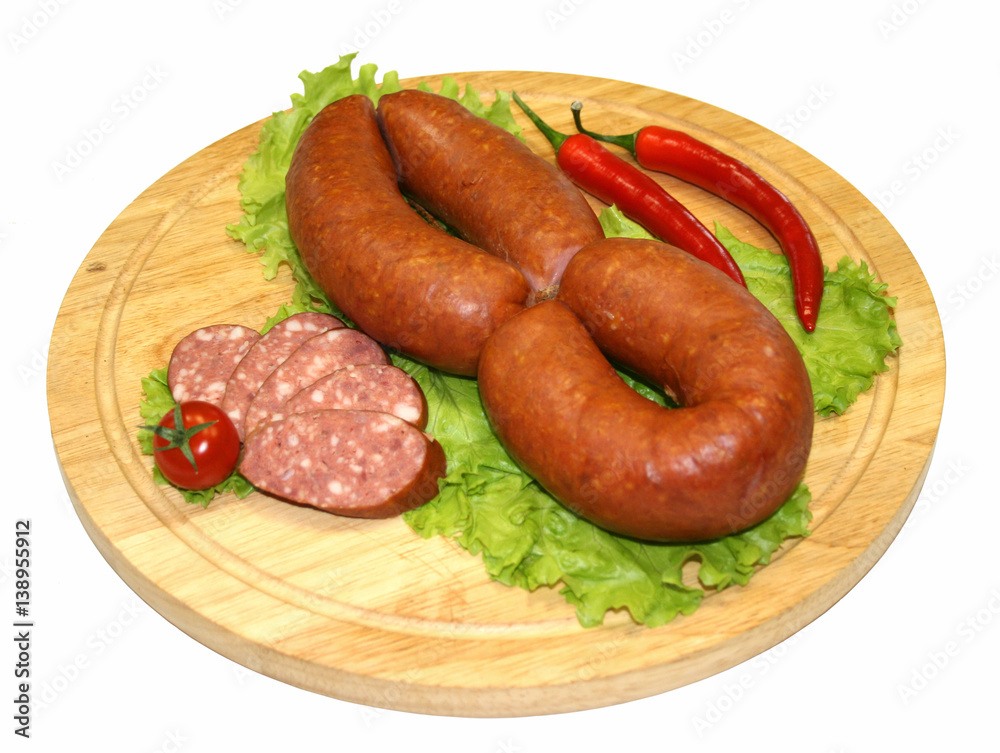 sausages, smoked sausages, snacks from meat sausages, smoked sausages, snacks from meat