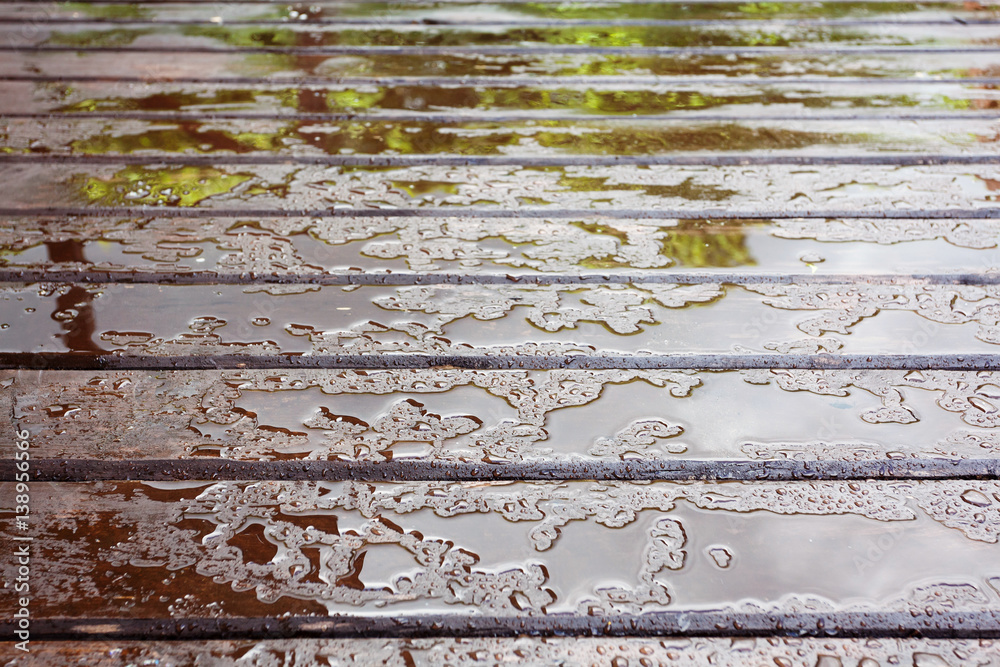 Wet floor