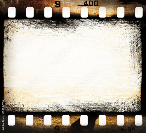 grunge filmstrip