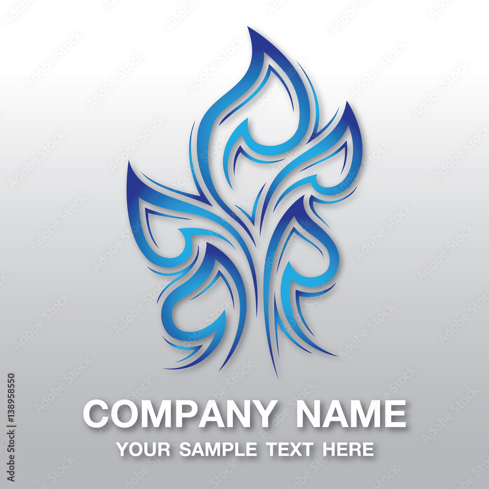 Abstract logo company Abstract logo company