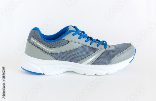 isolated unisex modern style jogging shoes