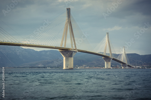 Rio-Antirrio Bridge (Charilaos Trikoupis) in Patras