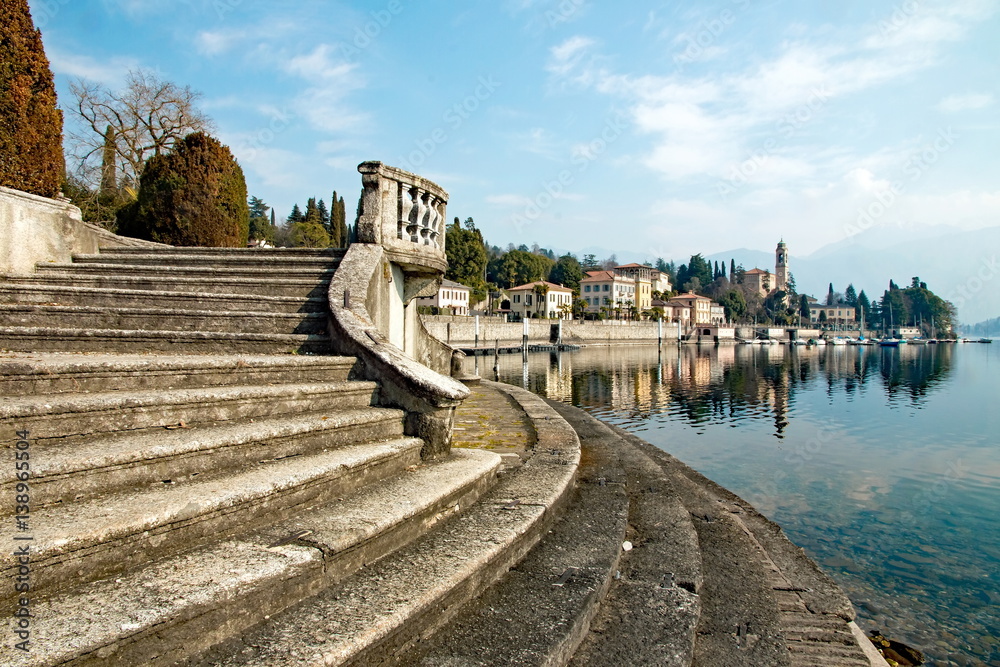 Fototapeta premium lago di Como, Tremezzo - Italy