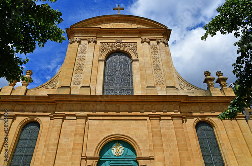 Metz, France - july 25 2016 : Notre Dame de l Assomption church photo