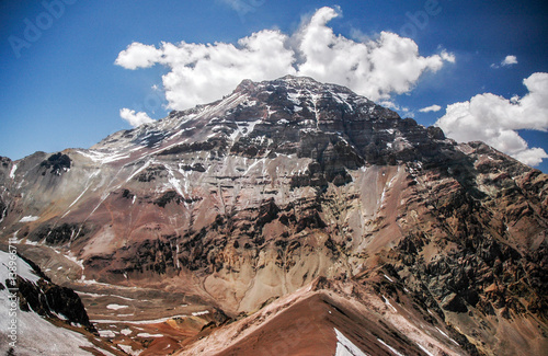 Landscape treck in Aconcagua