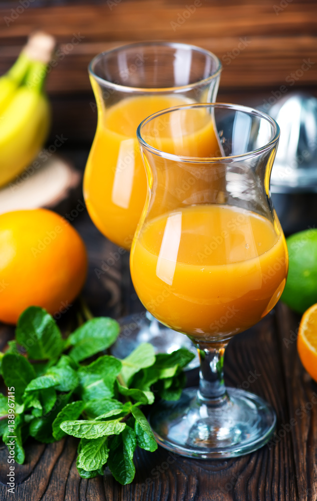 Fototapeta premium orange juice