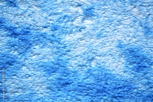 blue in texture wall and