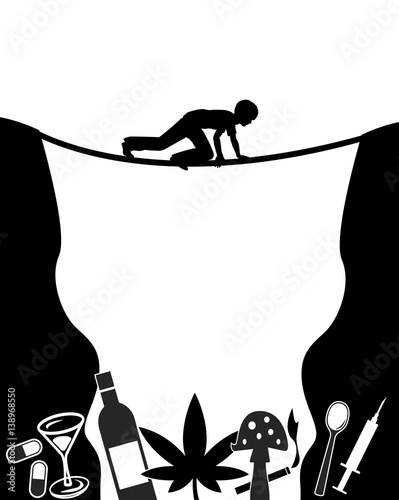 Teenage Temptations. Teen must learn to resist drugs like alcohol, tobacco, cannabis, magic mushrooms