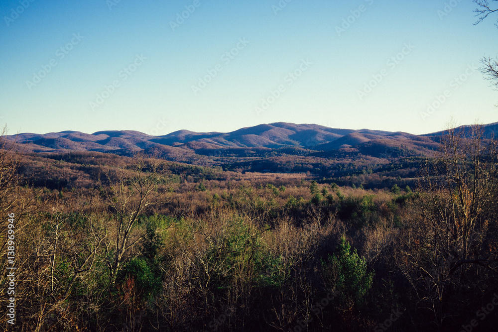 Blue Ridge Mountain Range