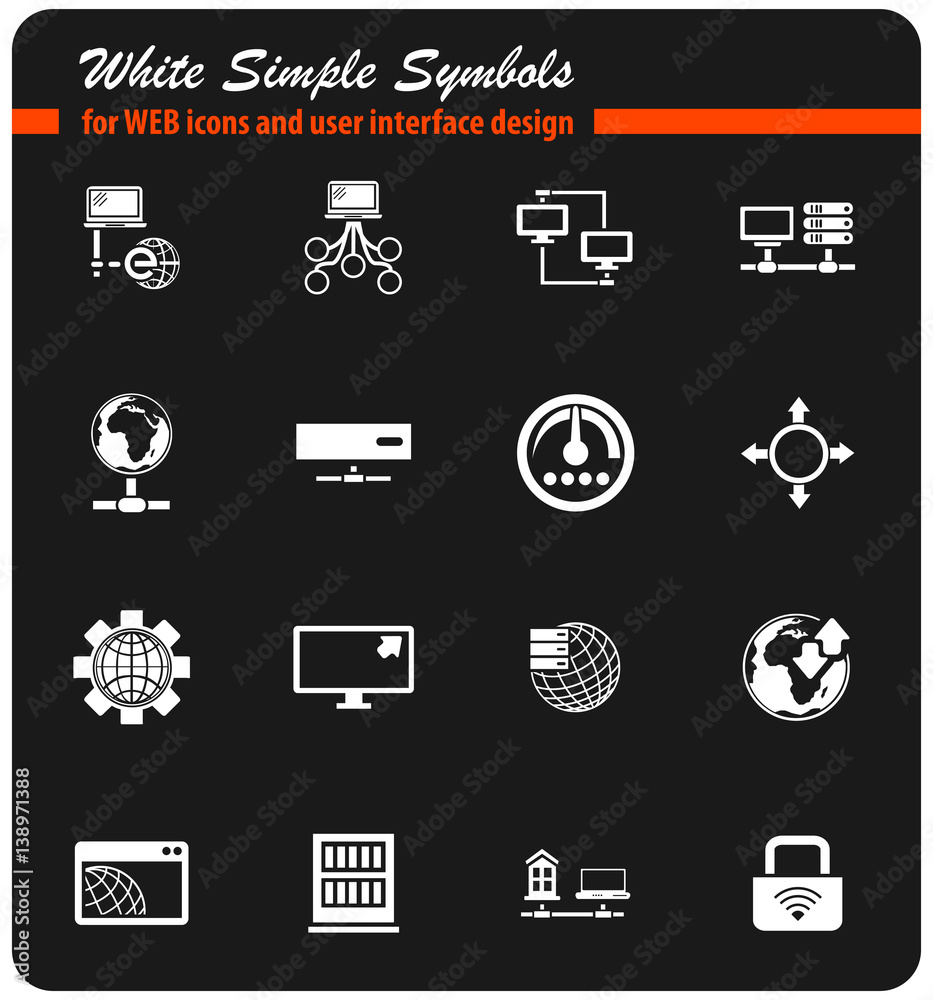 server icon set server icon set