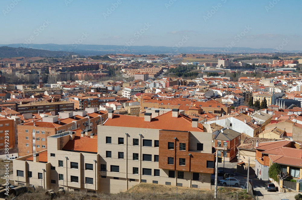 Vista de la ciudad nueva de Cuenca