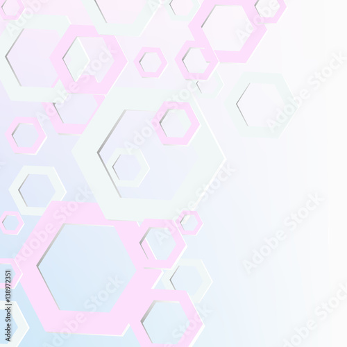 vector abstract background with polygons .Shablon