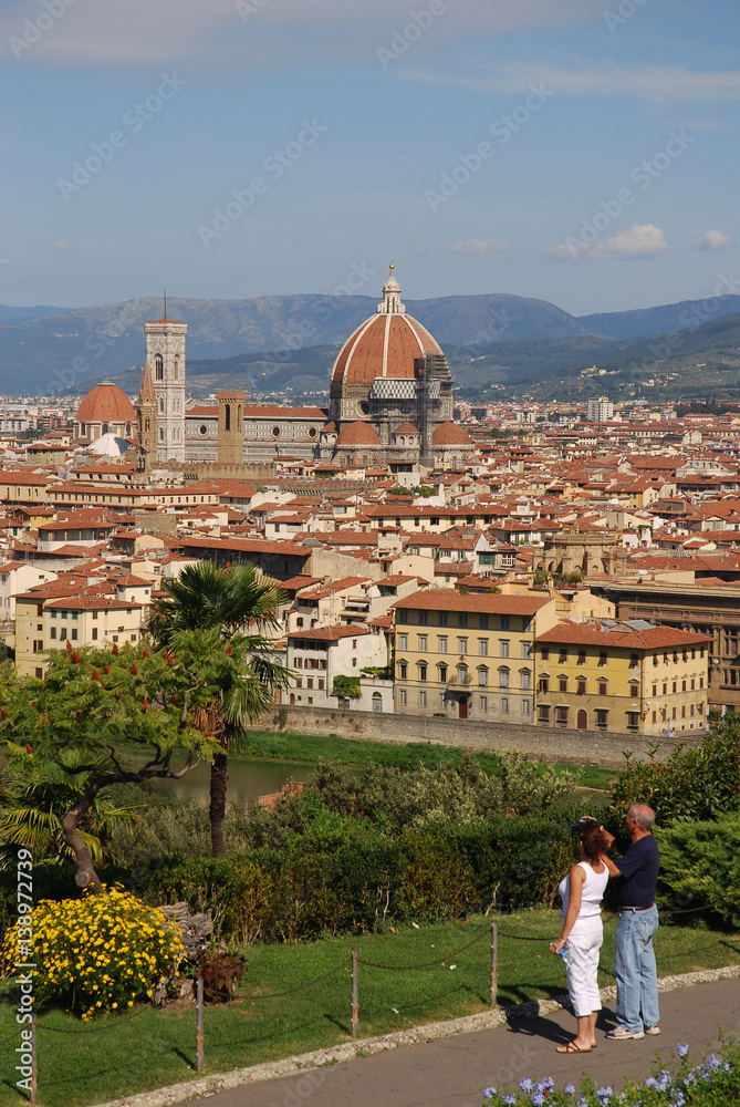Obraz premium Cathedral of Santa Maria del Fiore, Florence, Tuscany, Italy.
