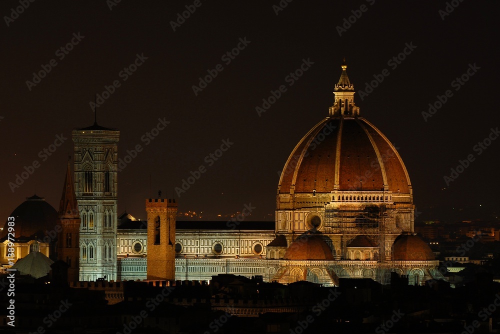 Fototapeta premium Cathedral of Santa Maria del Fiore, Florence, Tuscany, Italy.