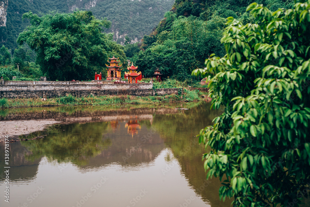 Obraz premium Vietnamese temple