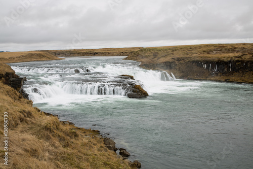 Cascade d'eau en Islande