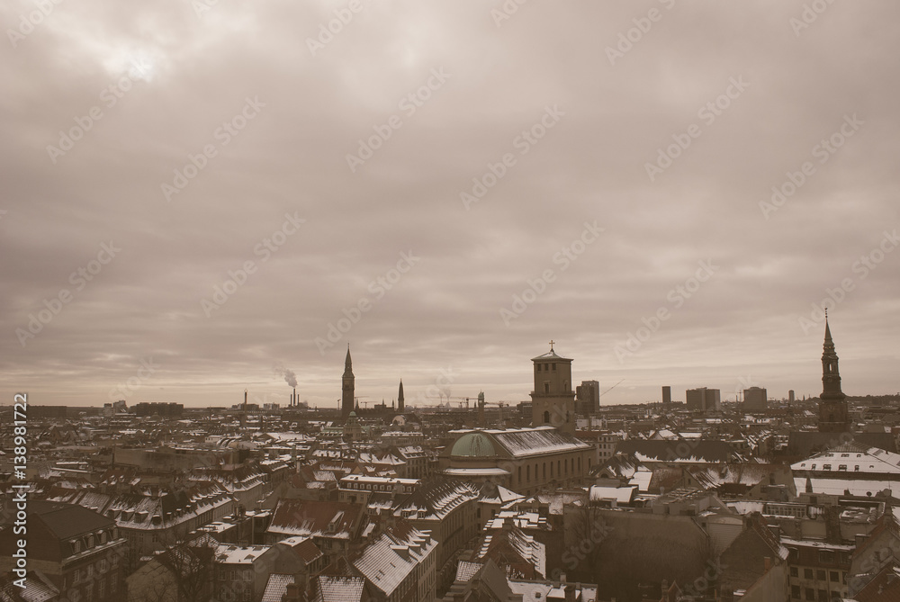 Über den Dächern von Kopenhagen