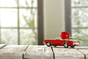 easter and car