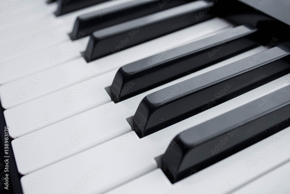 Piano and Piano keyboard