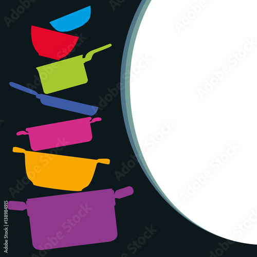 Récipients - Présentation - Ustensile - Cuisine - Menu - Resto