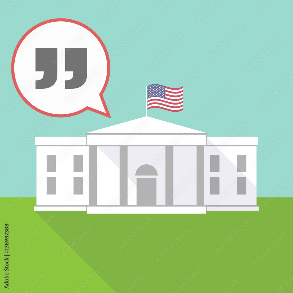 The White House with quotes The White House with quotes