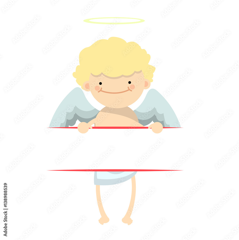 Angel little boy banner Angel little boy banner