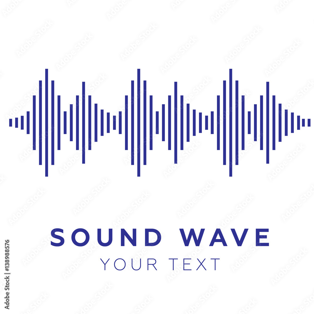 Music beat. Abstract equalizer. Sound Wave vector Music beat. Abstract equalizer. Sound Wave vector