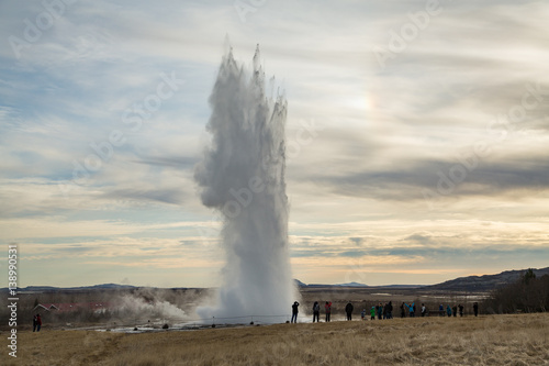 Geyser en Islande