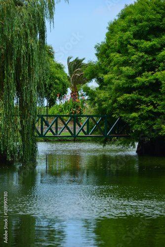 Wonderful view of Ardagani lake, Batumi photo