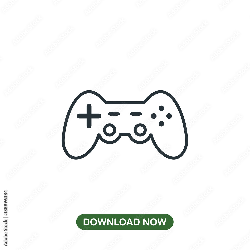 Joystick icon vector Joystick icon vector