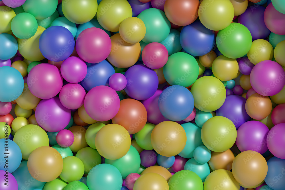 multicolored balls background multicolored balls background