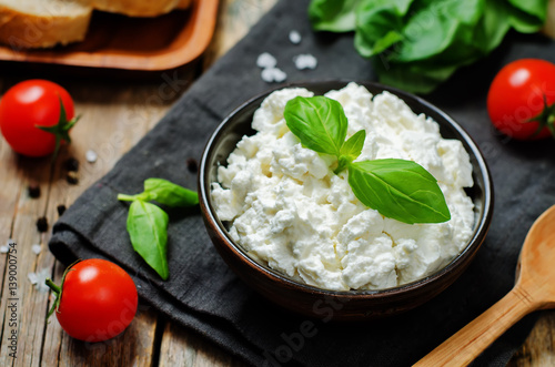 Obraz na plátne ricotta cheese