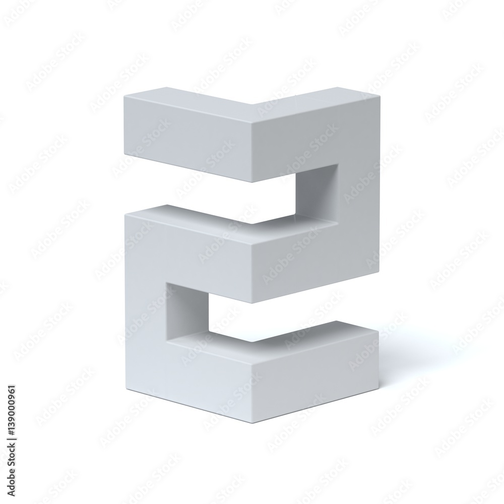 Isometric font number 2 Isometric font number 2