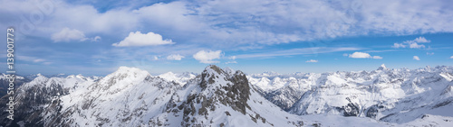 Panorama Allgäuer Alpen
