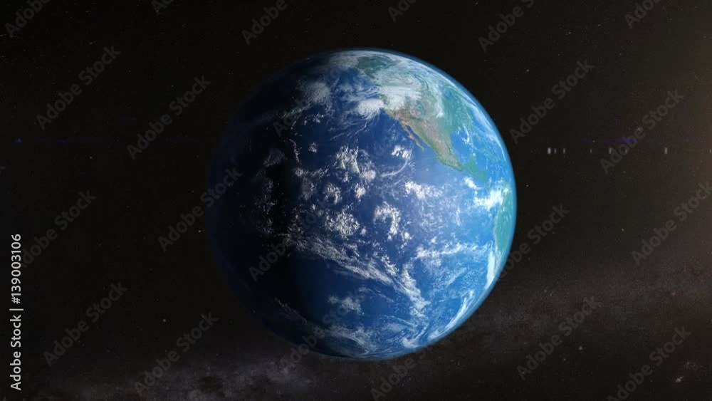 Earth infinite rotation