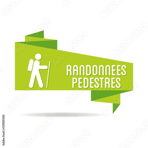 Logo randonnées pédestres.