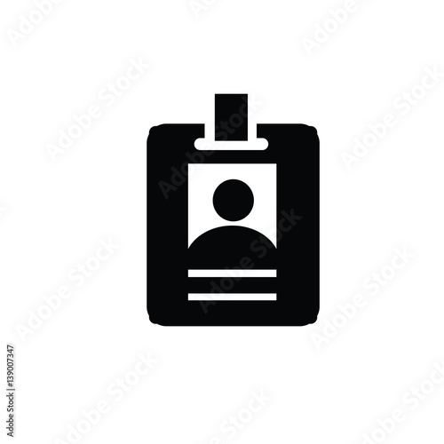 id icon on white background