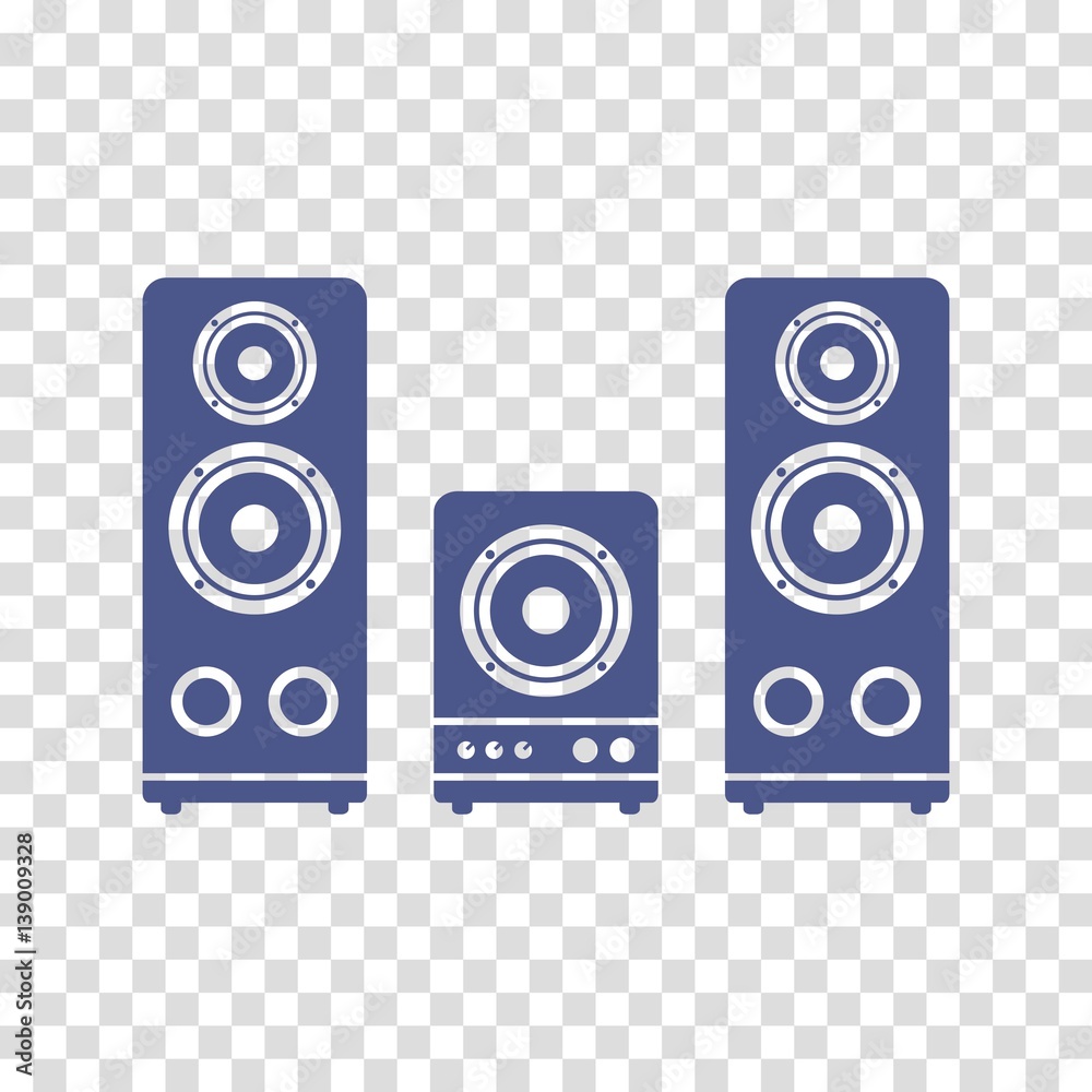 speaker stereo vector icon speaker stereo vector icon