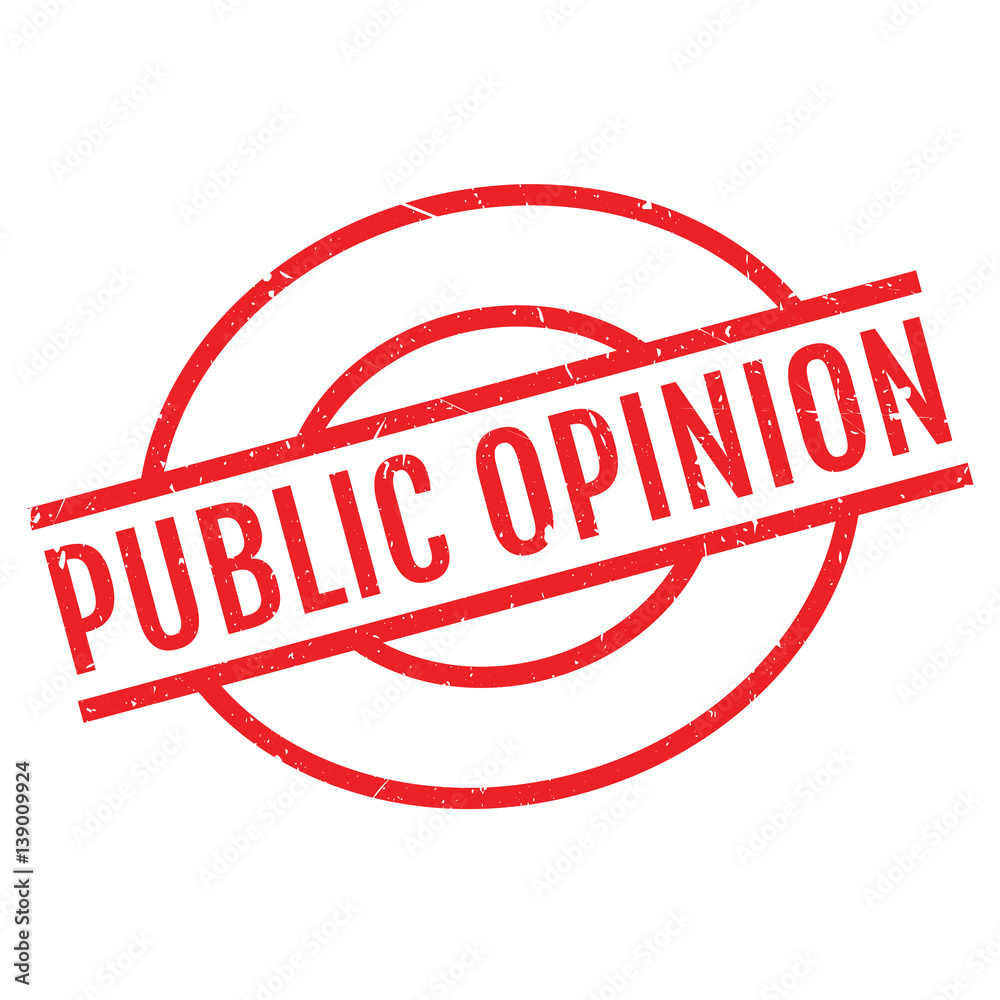 Public Opinion rubber stamp. Grunge design with dust scratches. Effects can be easily removed for a clean, crisp look. Color is easily changed. Public Opinion rubber stamp. Grunge design with dust scratches. Effects can be easily removed for a clean, crisp look. Color is easily changed.