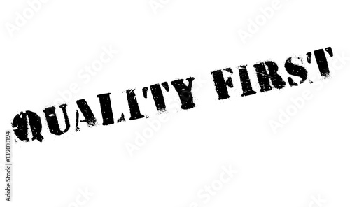 Quality First rubber stamp. Grunge design with dust scratches. Effects can be easily removed for a clean, crisp look. Color is easily changed.