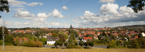 Hildesheim, Panoramablick, Ansicht über der Stadt 