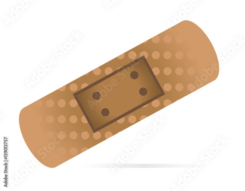 Vector bandage plaster - First aid 